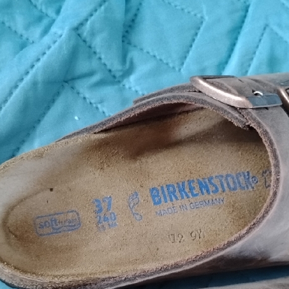 Birkenstock Tan Leather Sandals - Picture 5 of 6